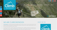 Desktop Screenshot of climb-snowdon.co.uk
