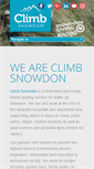 Mobile Screenshot of climb-snowdon.co.uk