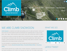 Tablet Screenshot of climb-snowdon.co.uk